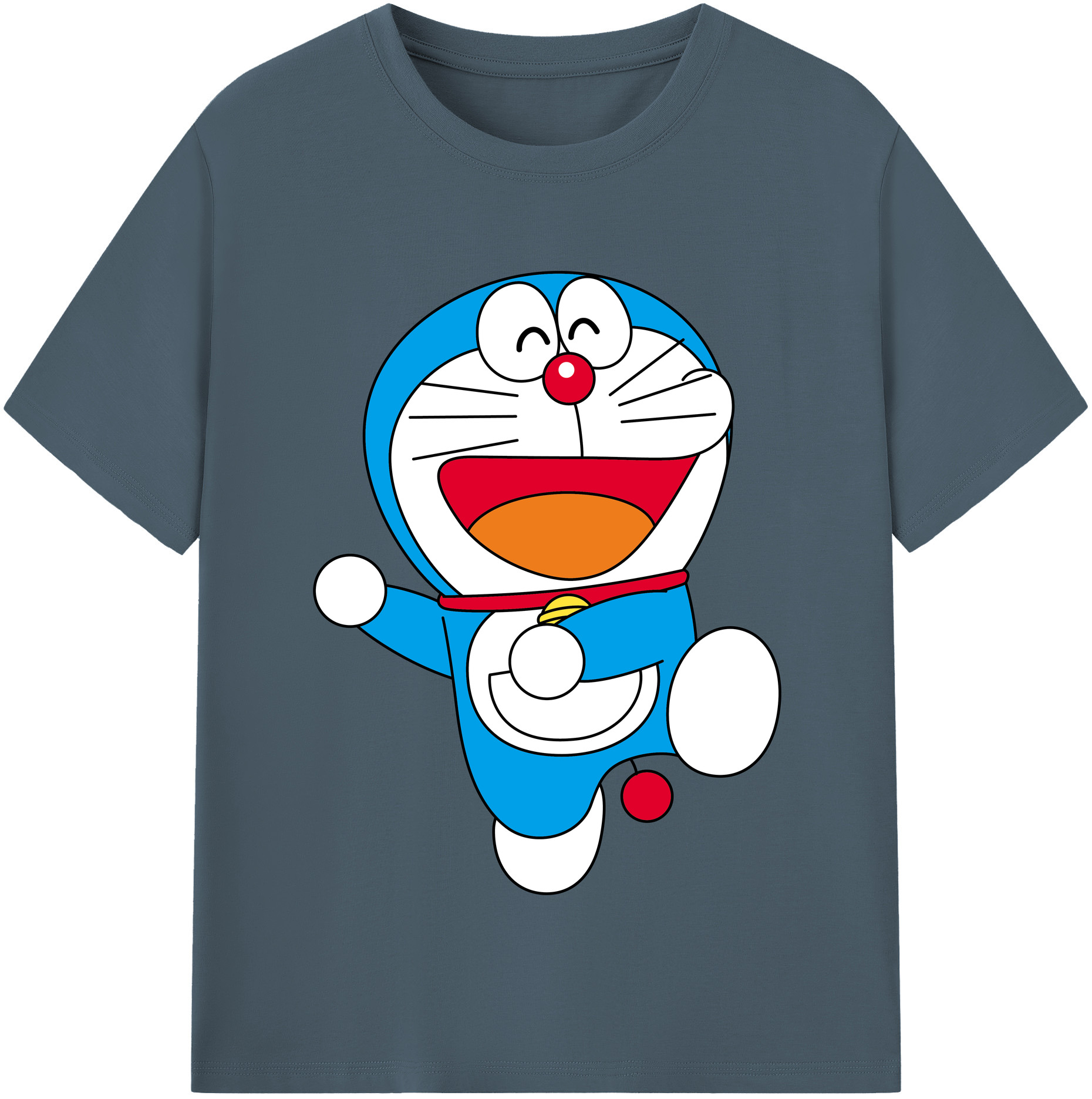 （画像用） ドラえもん Doraemon 綿100％半袖Tシャツ（フロントプリント）
